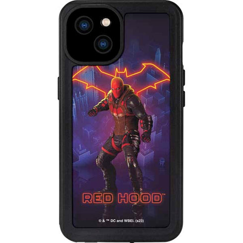 DC Comics Gotham Knights Red Hood iPhone 15 Plus Waterproof Case
