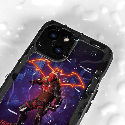 DC Comics Gotham Knights Red Hood iPhone 15 Plus Waterproof Case