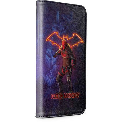 DC Comics Gotham Knights Red Hood iPhone 15 Pro Folio Case