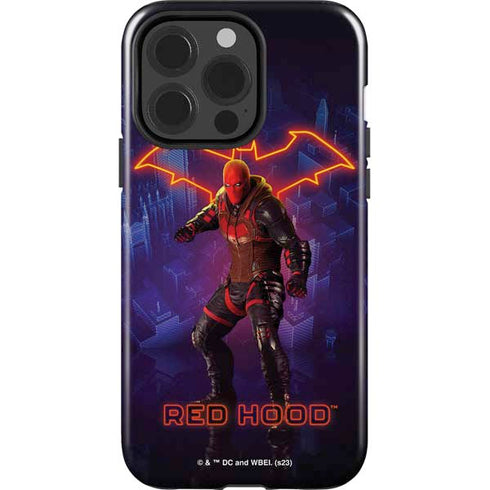 DC Comics Gotham Knights Red Hood iPhone 15 Pro Impact Case