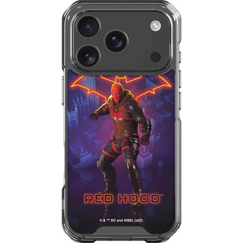 DC Comics Gotham Knights Red Hood iPhone 17 Pro Clear Case