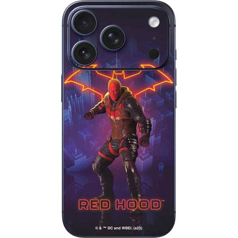 DC Comics Gotham Knights Red Hood iPhone 17 Pro Skin
