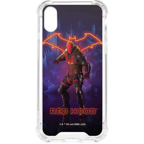 DC Comics Gotham Knights Red Hood iPhone XS Clear Case