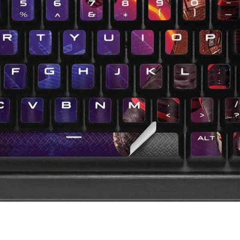 DC Comics Gotham Knights Red Hood K95 RGB PLATINUM Mechanical Gaming Keyboard Skin