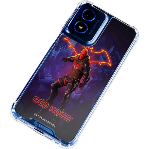 DC Comics Gotham Knights Red Hood Moto G 5G (2024) Clear Case