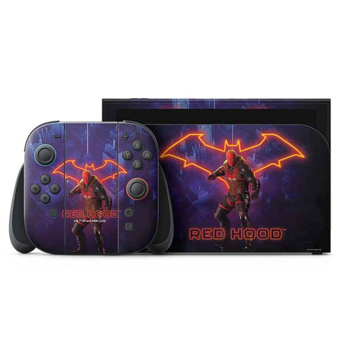 DC Comics Gotham Knights Red Hood Nintendo Skins