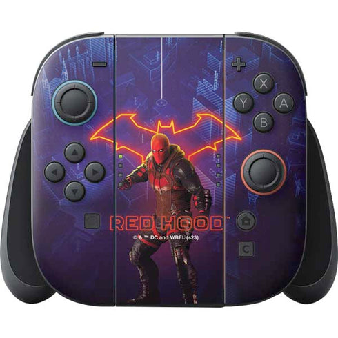 DC Comics Gotham Knights Red Hood Nintendo Switch 2 (2025) Joy-Con Controller Skin