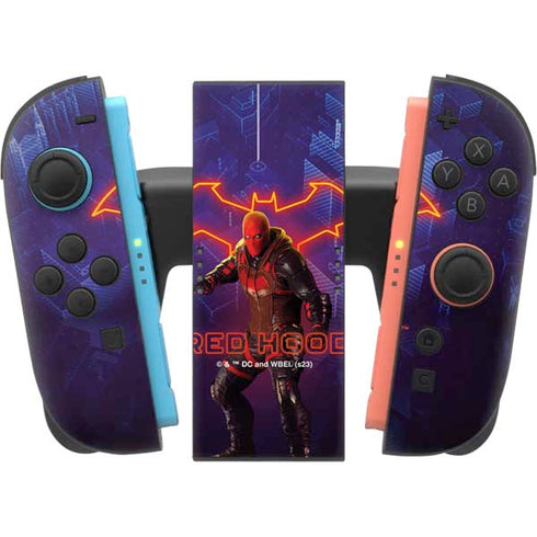 DC Comics Gotham Knights Red Hood Nintendo Switch 2 (2025) Joy-Con Controller Skin
