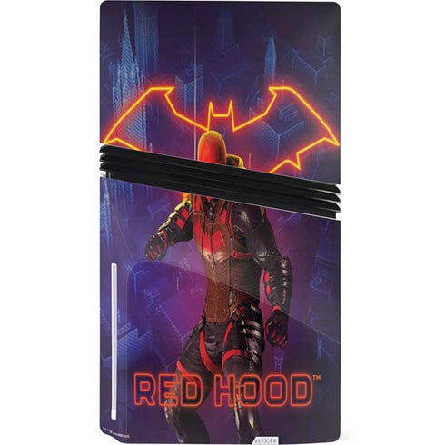 DC Comics Gotham Knights Red Hood PS5 Pro Disk Bundle Skin