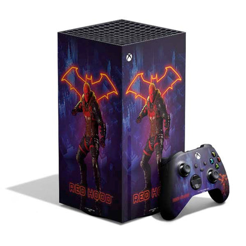 DC Comics Gotham Knights Red Hood XBox Series X Digital Edition Bundle Skin