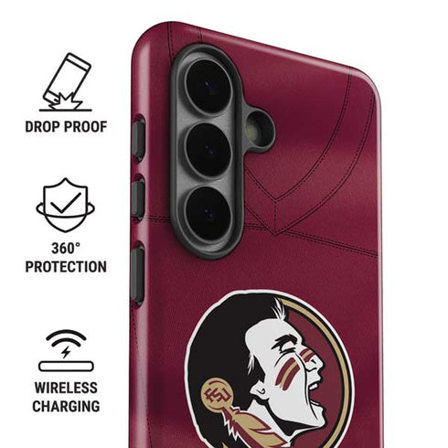 Florida State University Red Jersey Galaxy S26 Plus Impact Case