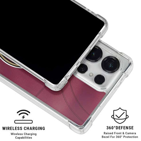 Florida State University Red Jersey Galaxy S26 Ultra Clear Case