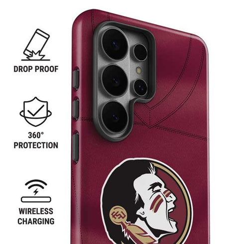Florida State University Red Jersey Galaxy S26 Ultra Impact Case