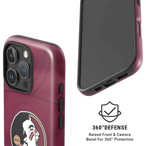 Florida State University Red Jersey iPhone 16 Pro Magsafe Impact Case