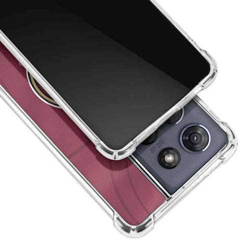 Florida State University Red Jersey Moto G Stylus 5G (2025) Clear Case