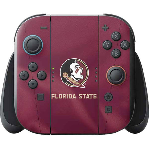 Florida State University Red Jersey Nintendo Switch 2 (2025) with Joy-Con Skin