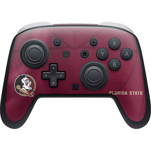 Florida State University Red Jersey Nintendo Switch 2 (2025) Pro Controller Skin