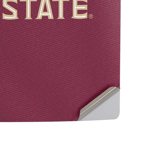 Florida State University Red Jersey PS5 Pro Disk Console Skin