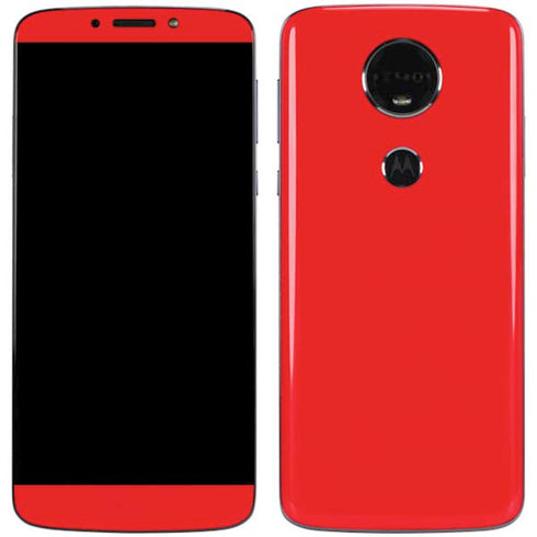 Red Moto E5 Plus Skin