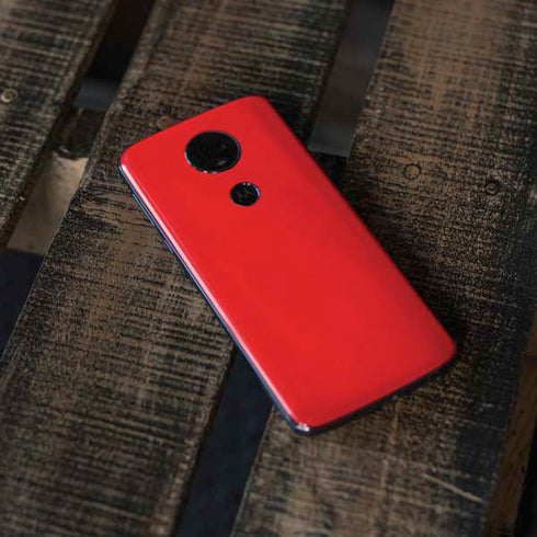 Red Moto E5 Plus Skin