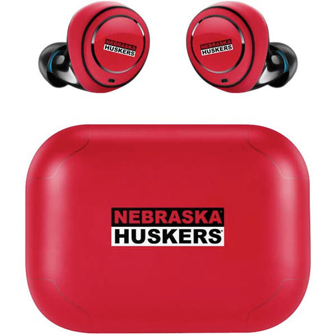 University of Nebraska Red Huskers Amazon Echo Buds Skin