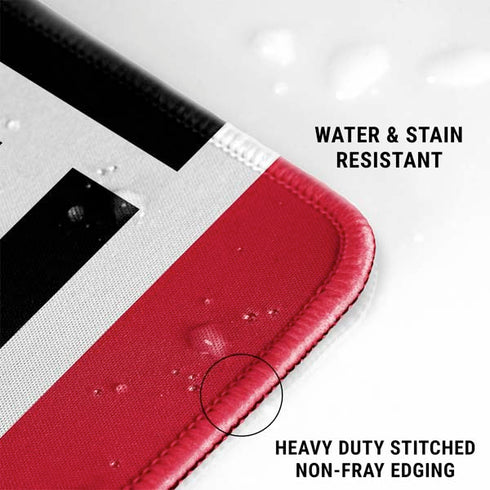 University of Nebraska Red Huskers Gaming Mouse Pad