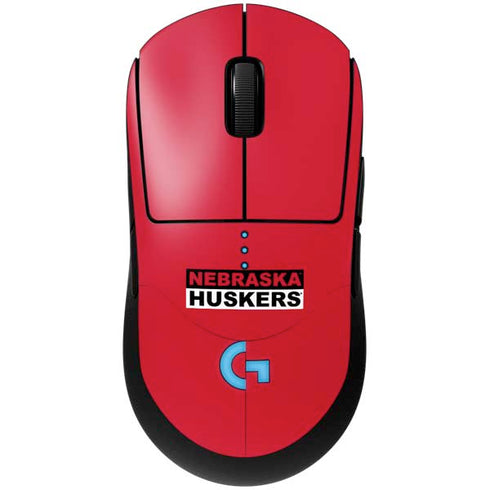 University of Nebraska Red Huskers G Pro Wireless Gaming Mouse Skin