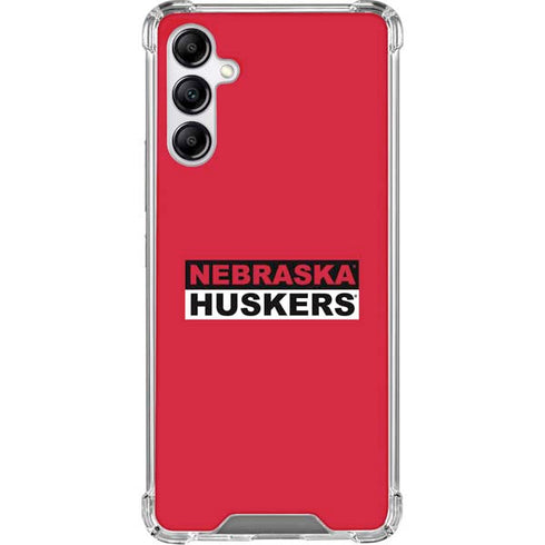 University of Nebraska Red Huskers Gabb Phone 4 Clear Case