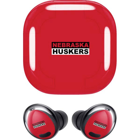 University of Nebraska Red Huskers Galaxy Buds Pro Skin