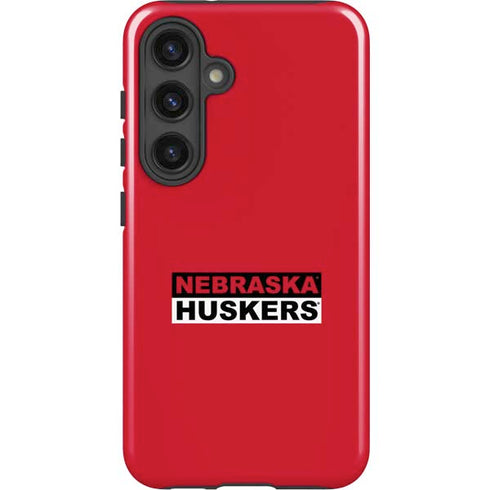 University of Nebraska Red Huskers Galaxy S25 Plus Impact Case