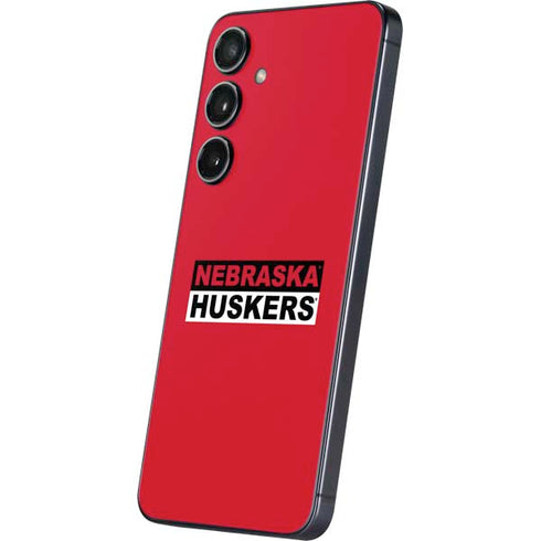 University of Nebraska Red Huskers Galaxy S24 Plus Skin
