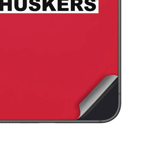 University of Nebraska Red Huskers Galaxy S25 Plus Skin