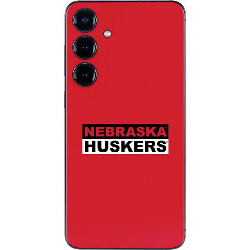 University of Nebraska Red Huskers Galaxy S24 Skin