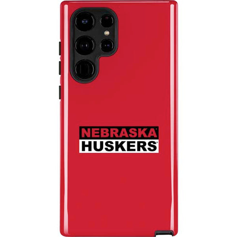 University of Nebraska Red Huskers Galaxy Cases