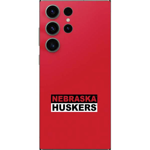 University of Nebraska Red Huskers Galaxy S25 Ultra Skin