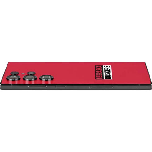 University of Nebraska Red Huskers Galaxy S25 Ultra Skin