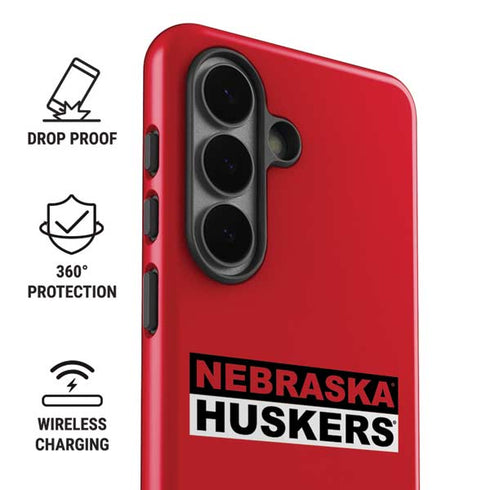 University of Nebraska Red Huskers Galaxy S26 Impact Case