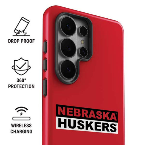 University of Nebraska Red Huskers Galaxy S26 Ultra Impact Case