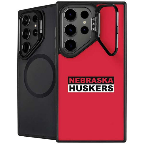 University of Nebraska Red Huskers Galaxy S26 Ultra Kickstand Case