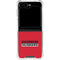 University of Nebraska Red Huskers Galaxy Z Flip6 Clear Case