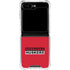 University of Nebraska Red Huskers Galaxy Z Flip6 Clear Case