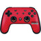 University of Nebraska Red Huskers Google Stadia Controller Skin