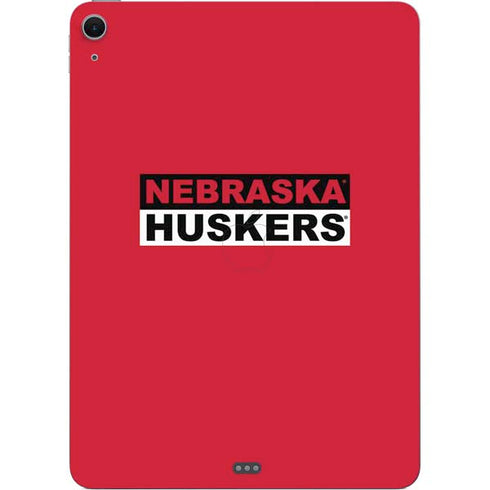 University of Nebraska Red Huskers Apple iPad Air Skin