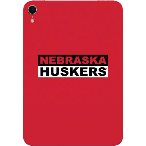 University of Nebraska Red Huskers Apple iPad Mini Skin