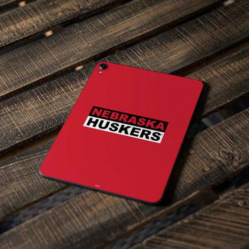 University of Nebraska Red Huskers Apple iPad Pro Skin