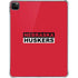 University of Nebraska Red Huskers iPad Pro 11in (2024) Clear Case