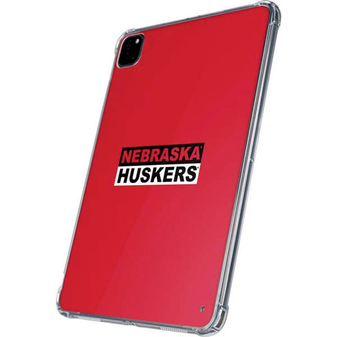 University of Nebraska Red Huskers iPad Pro 11in (2024) Clear Case