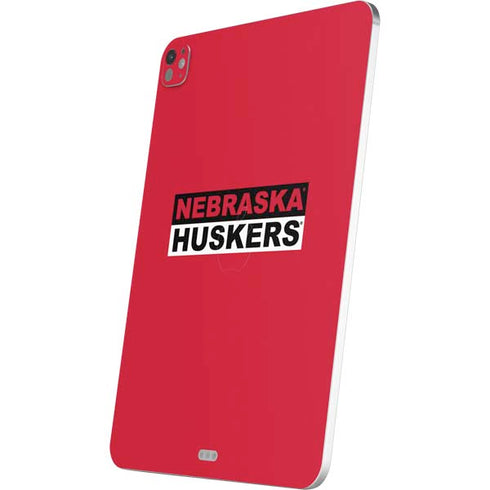 University of Nebraska Red Huskers iPad Pro 13in M4 (2024) Skin
