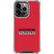 University of Nebraska Red Huskers iPhone 16 Pro Clear Case