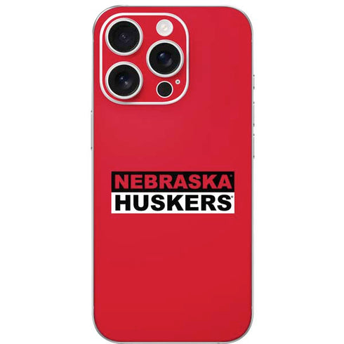 University of Nebraska Red Huskers iPhone 16 Pro Skin
